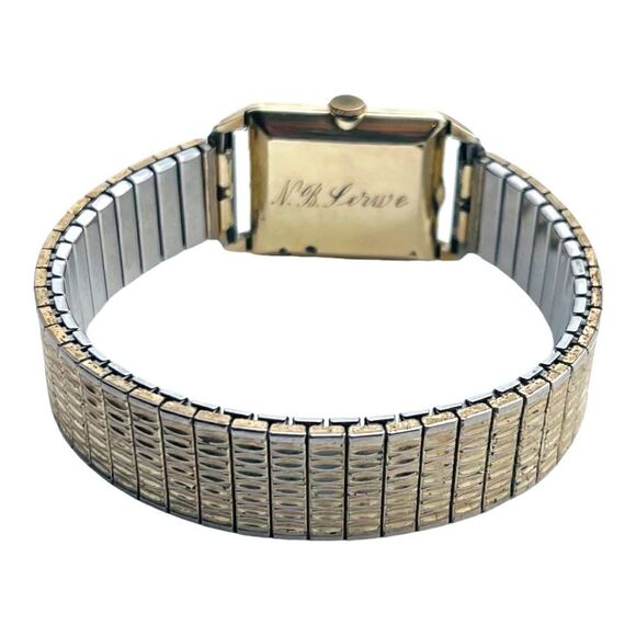 Antique Longines Wittnauer 17 Jewels 10k Gold Filled Hand Winding Wrist Watch Ci - Picture 7 of 10